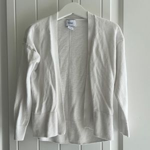 Girls Open Front Cardigan